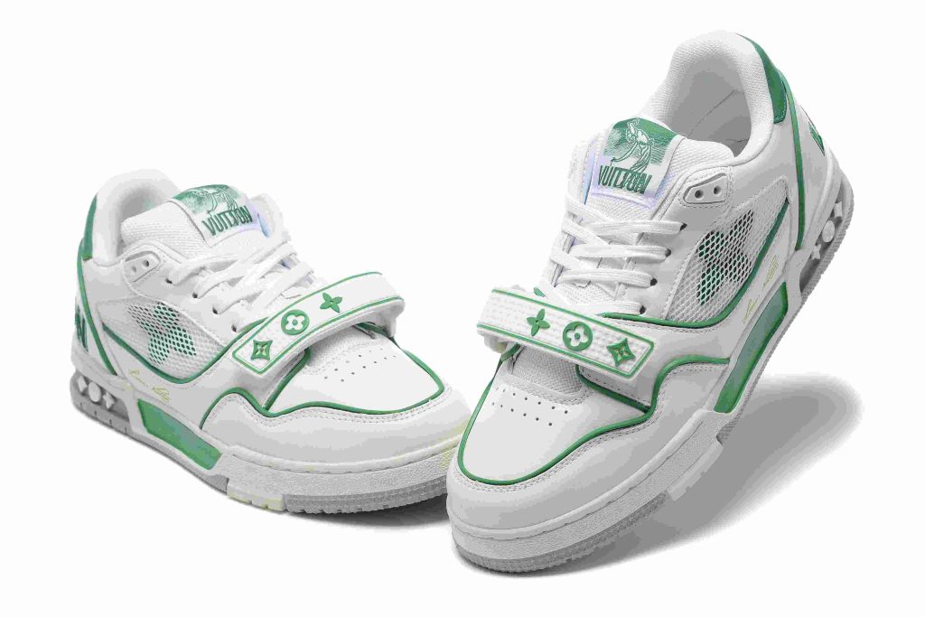 Louis Vuitton Trainer GREEN MESH 45 LV TRAINERS GREEN MESH 6