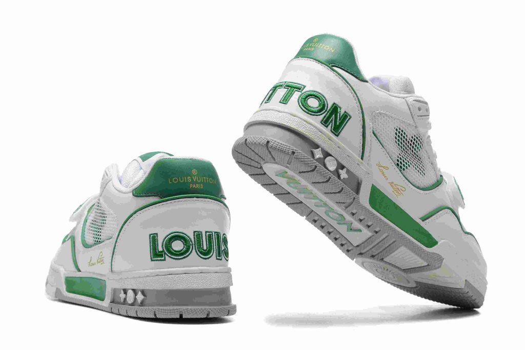Louis Vuitton Trainer GREEN MESH 48 LV TRAINERS GREEN MESH 7