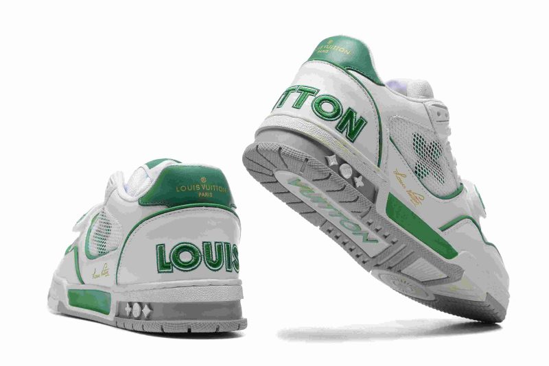 Louis Vuitton Trainer GREEN MESH 8 LV TRAINERS GREEN MESH 7