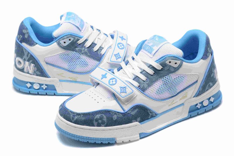 Louis Vuitton Trainer LT BLUE DENIM MESH 9 lv trainers
