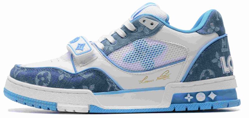 Louis Vuitton Trainer LT BLUE DENIM MESH