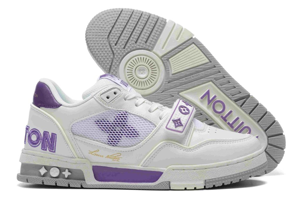 Louis Vuitton Trainer PURPLE MESH 47 lv trainer purple mesh 1