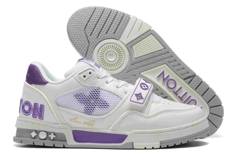 Louis Vuitton Trainer PURPLE MESH 9 lv trainer purple mesh 1