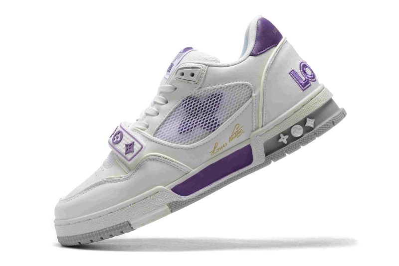 Louis Vuitton Trainer PURPLE MESH 12 lv trainer purple mesh 4