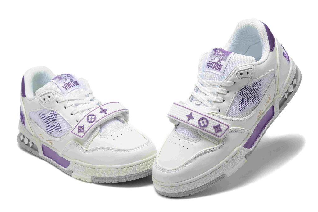 Louis Vuitton Trainer PURPLE MESH 43 lv trainer purple mesh 5
