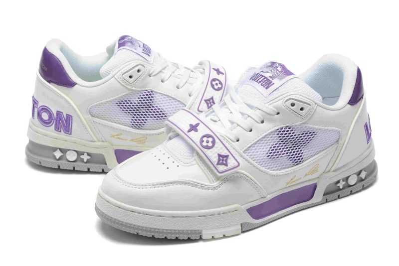 Louis Vuitton Trainer PURPLE MESH 8 lv trainer purple mesh 7