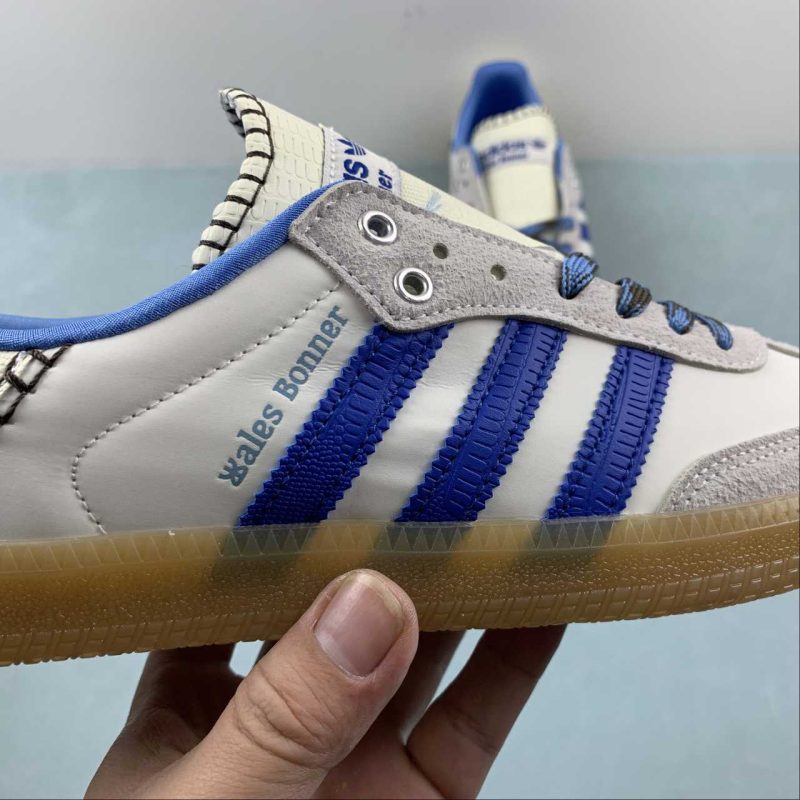Adidas Samba Nylon Wales Bonner Wonder Clay Royal Replica 16 Adidas x Wales Bonner Samba Nylon