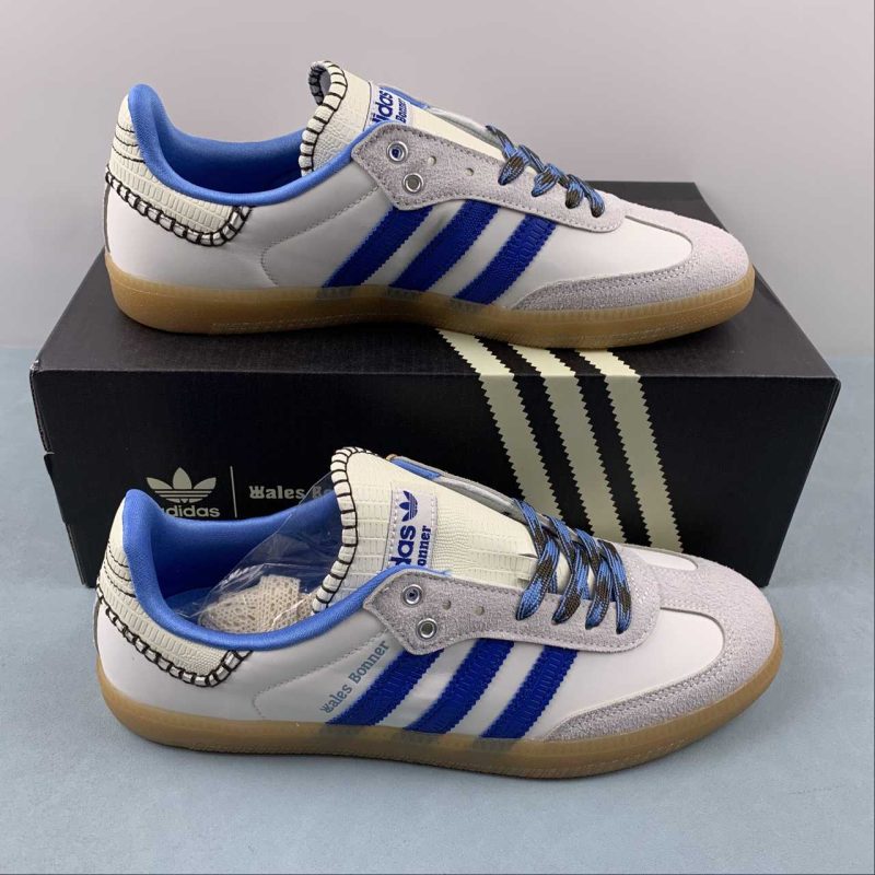 Adidas Samba Nylon Wales Bonner Wonder Clay Royal Replica 12 Adidas x Wales Bonner Samba Nylon