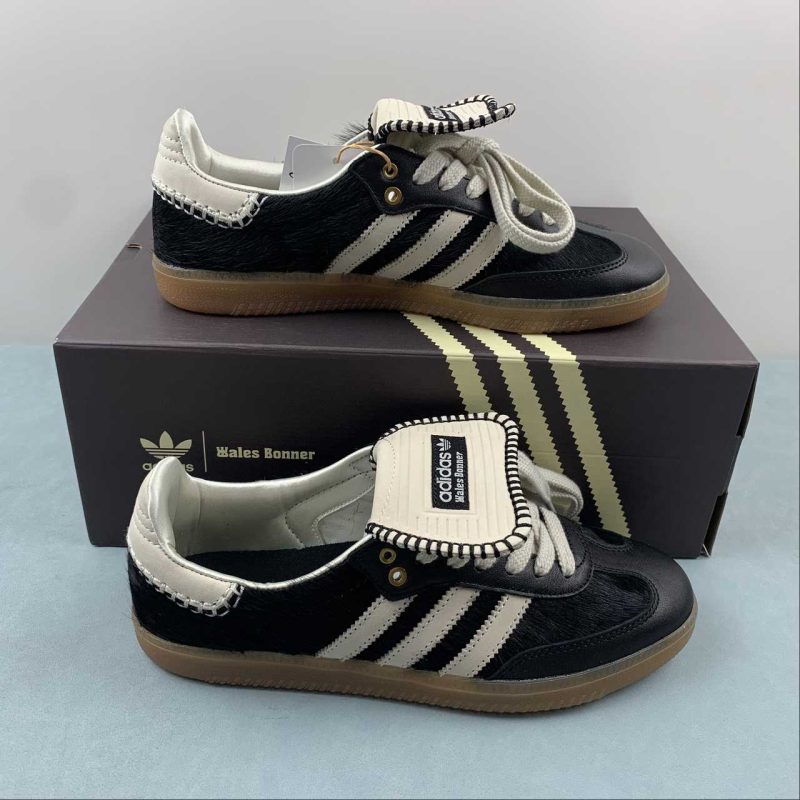 Adidas Samba Pony Tonal Wales Bonner Core Black Replica 19 Adidas x Wales Bonner Samba Black