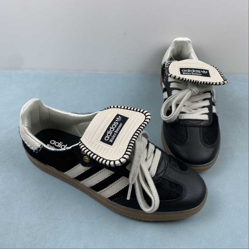 Adidas Samba Pony Tonal Wales Bonner Core Black Replica 18 Adidas x Wales Bonner Samba Black