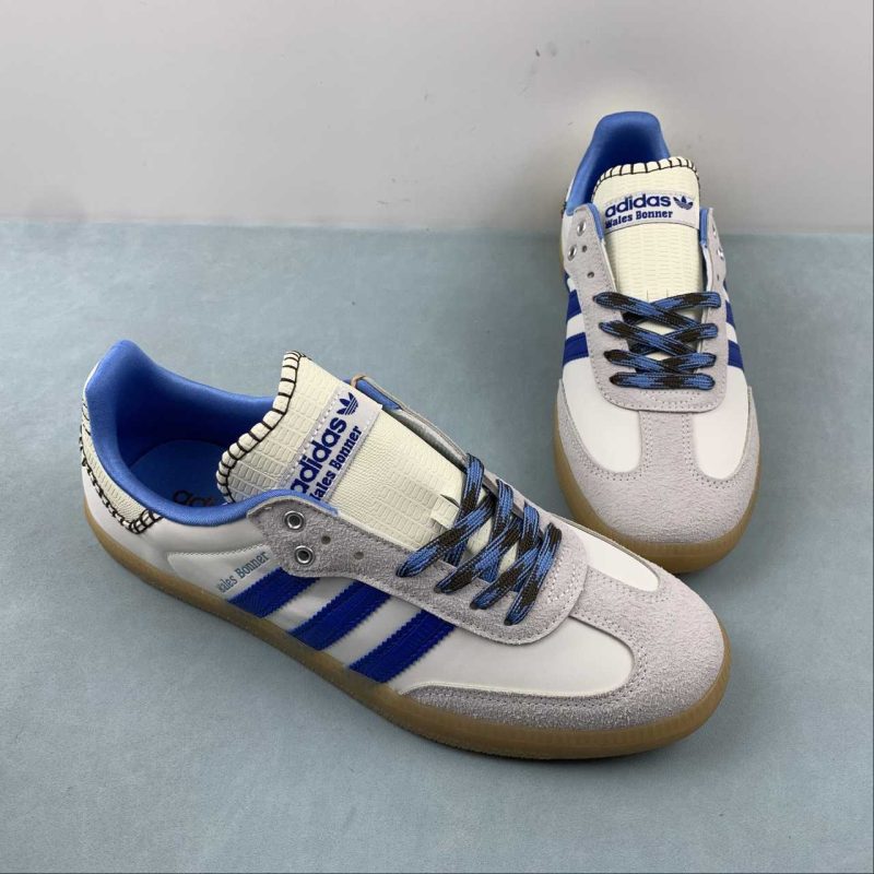 Adidas Samba Nylon Wales Bonner Wonder Clay Royal Replica 18 Adidas x Wales Bonner Samba Nylon