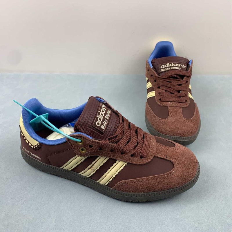 Adidas Samba Nylon Wales Bonner Fox Brown Replica 18 Adidas x Wales Bonner Samba Brown