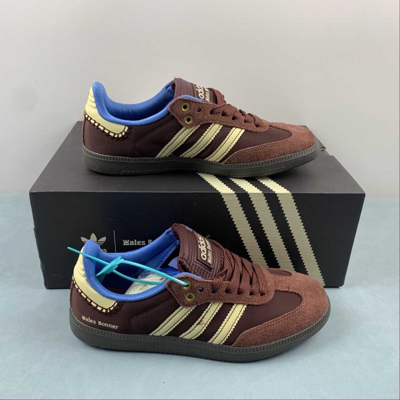 Adidas Samba Nylon Wales Bonner Fox Brown Replica 14 Adidas x Wales Bonner Samba Brown