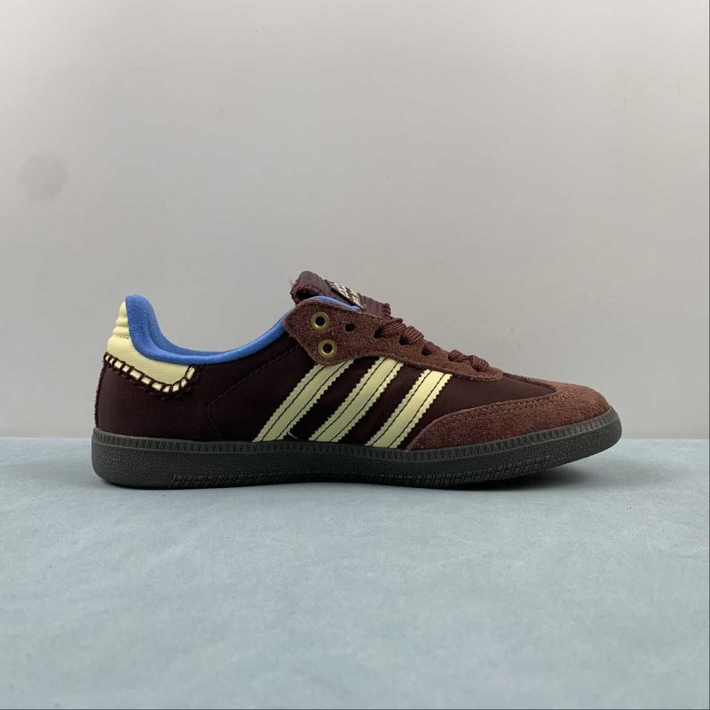 Adidas Samba Nylon Wales Bonner Fox Brown Replica 12 Adidas x Wales Bonner Samba Brown