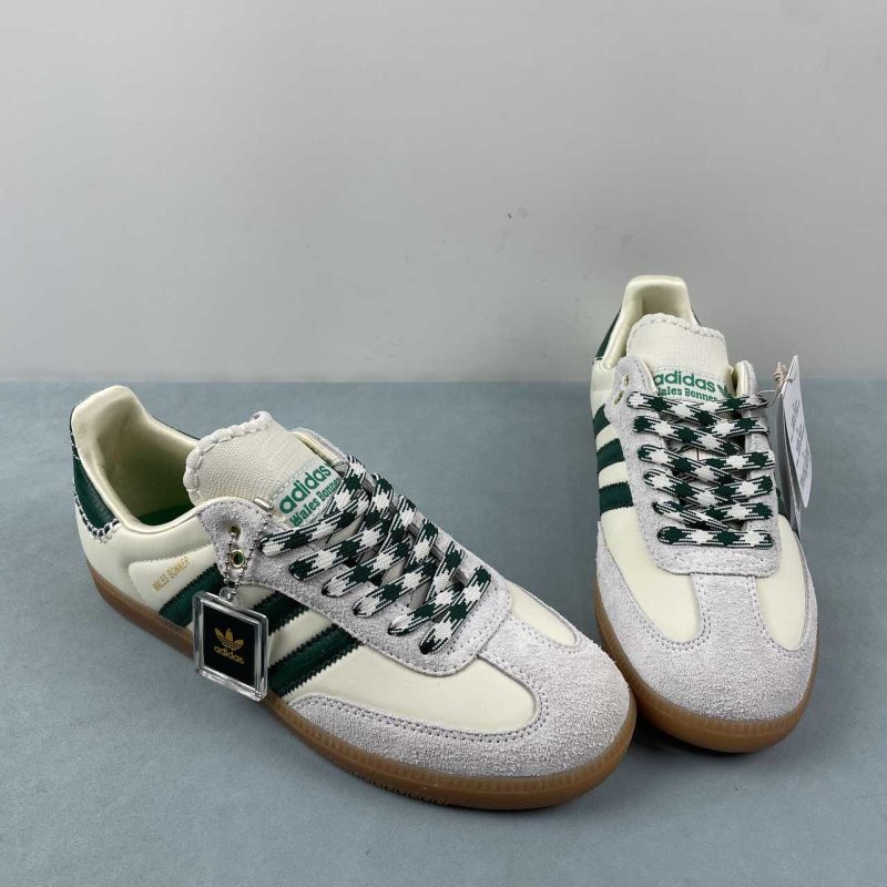 Adidas Samba Wales Bonner Cream Green Replica 18 Adidas x Wales Bonner Samba Green