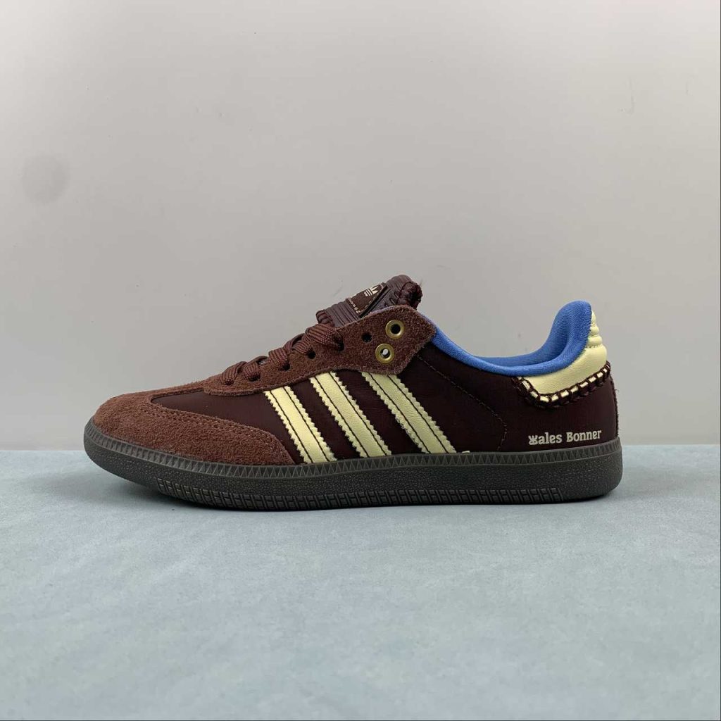 Réplica Adidas Samba Nylon Gales Bonner Fox Marrón Adidas x Wales Bonner Samba Brown