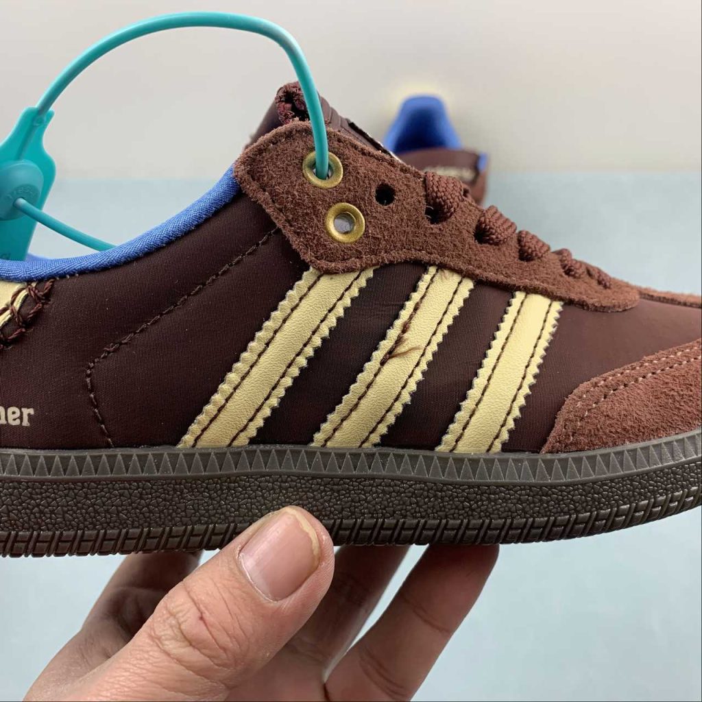 Réplica Adidas Samba Nylon Gales Bonner Fox Marrón Adidas x Wales Bonner Samba Brown