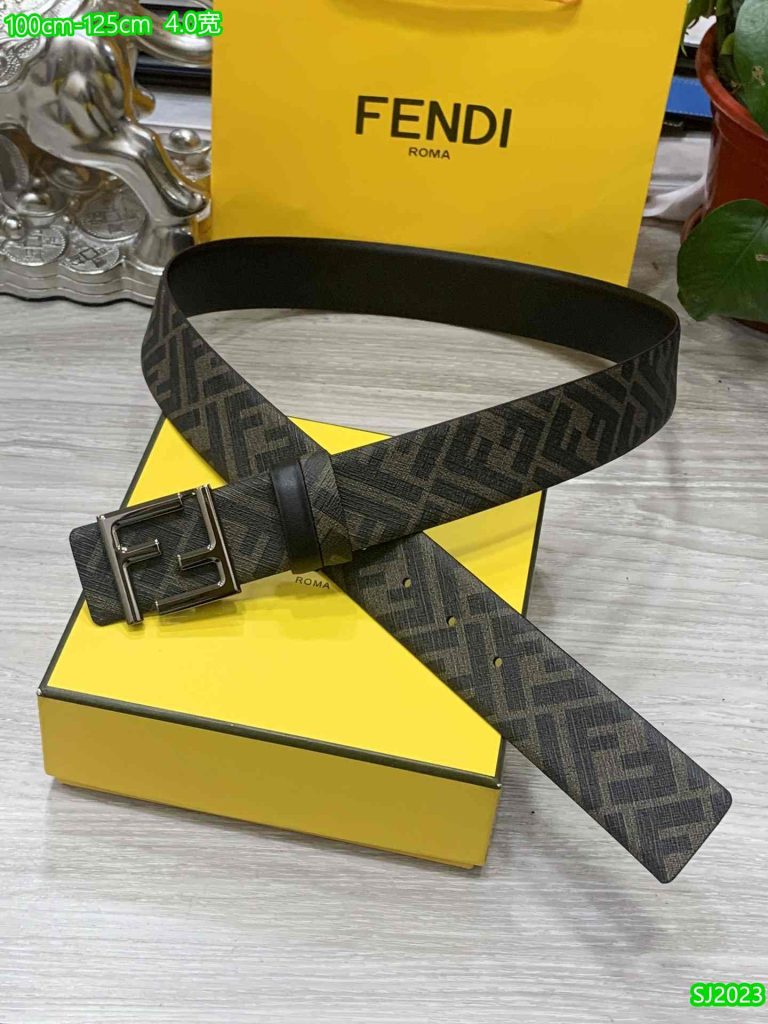 fendi belt black