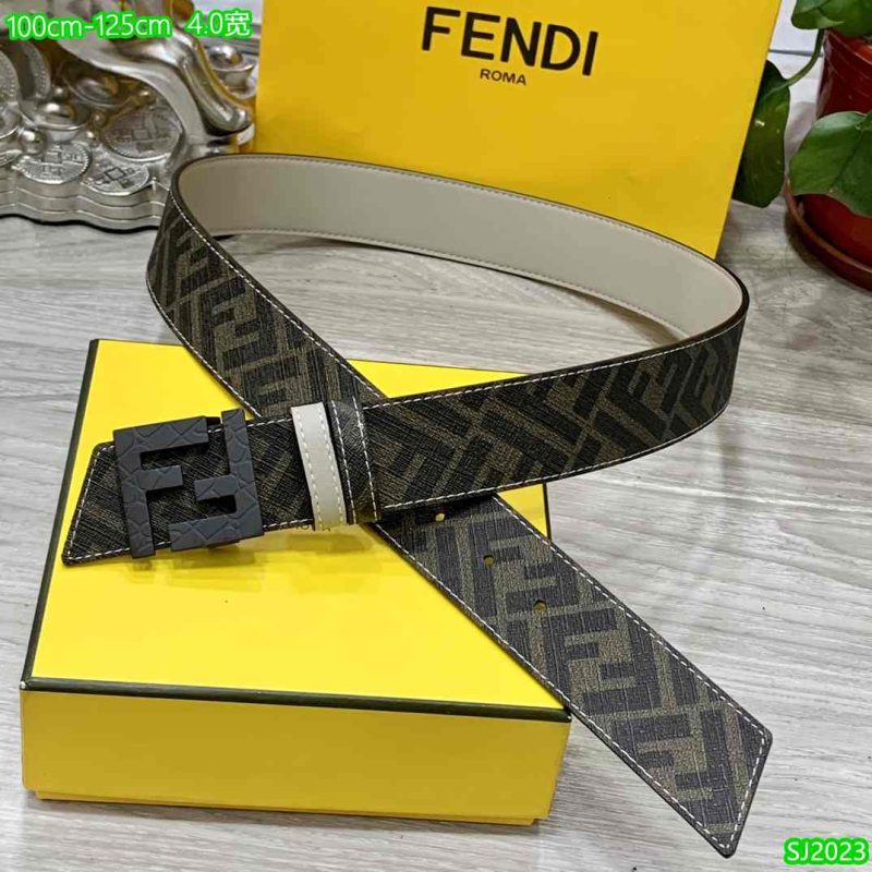 fendi belt black
