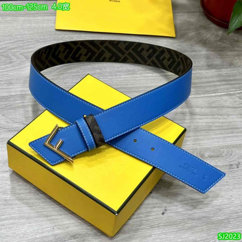 Fendi Belt bold blue