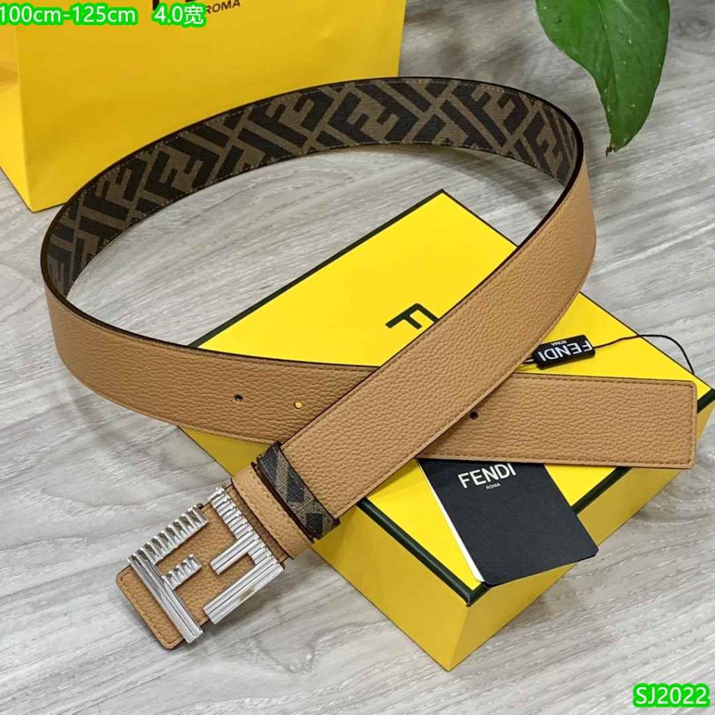 Fendi Belts Tan