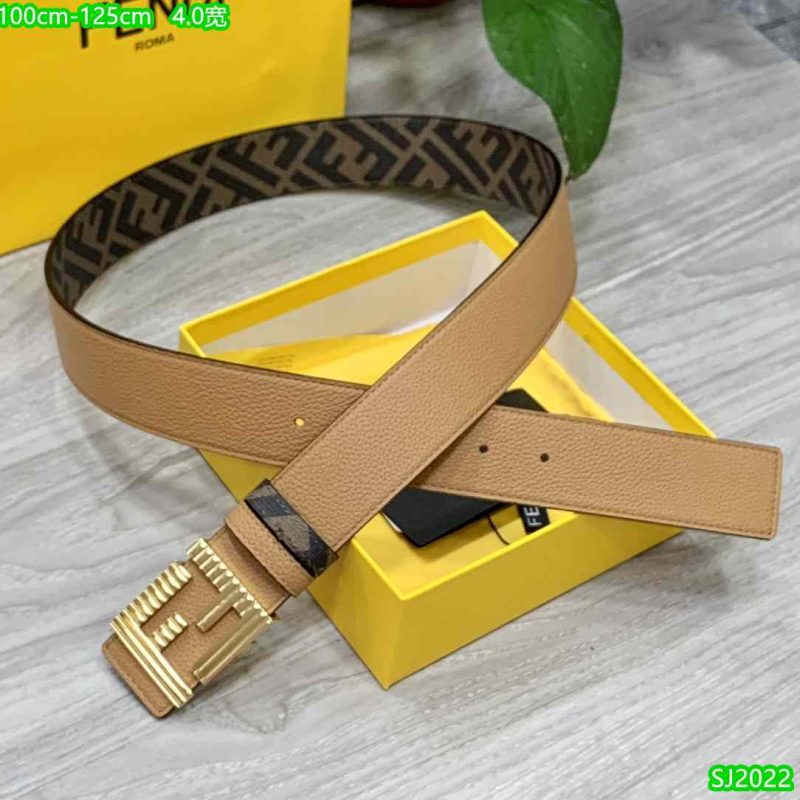 Fendi Belts Tan