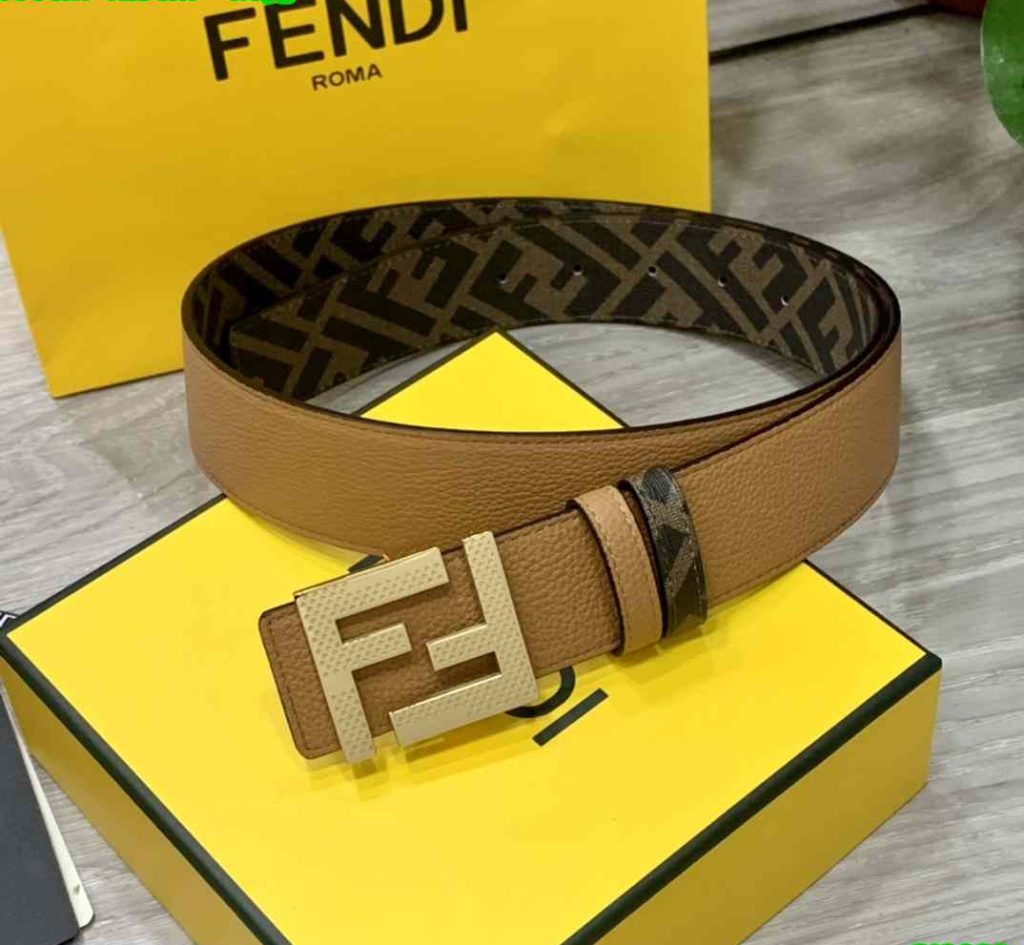 Fendi Belts Tan