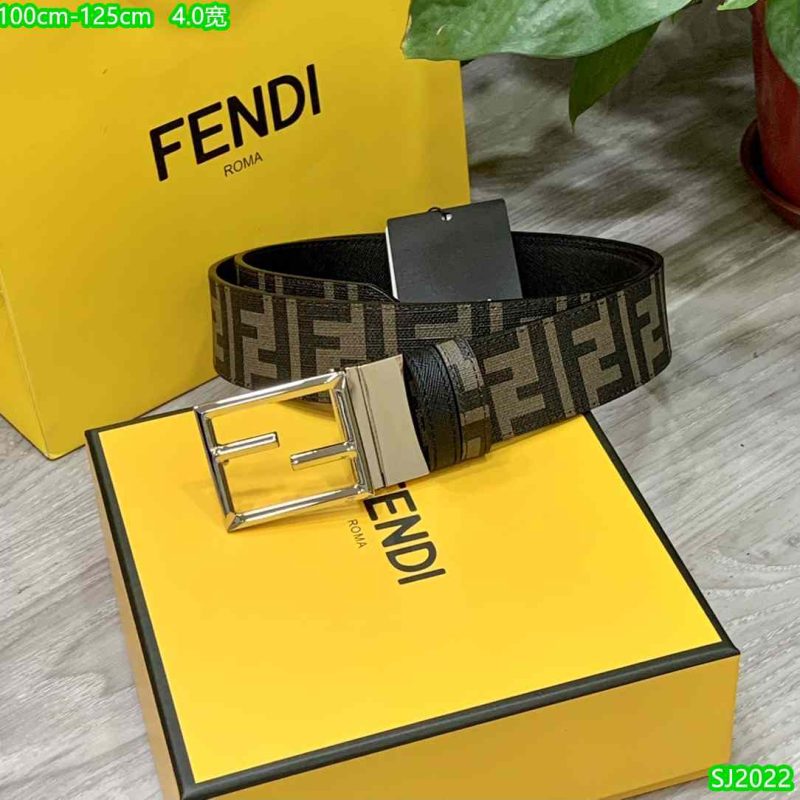 Fendi Belt brown black