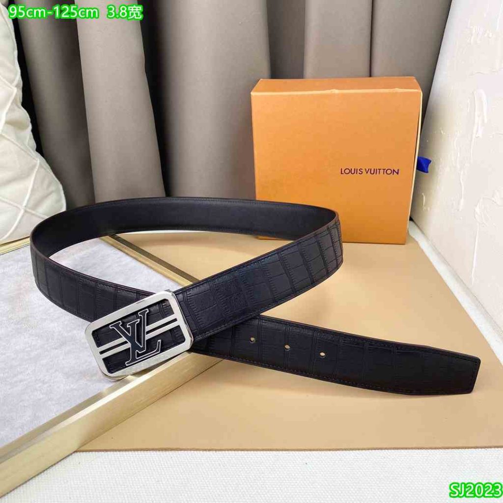 black louis vuitton belt