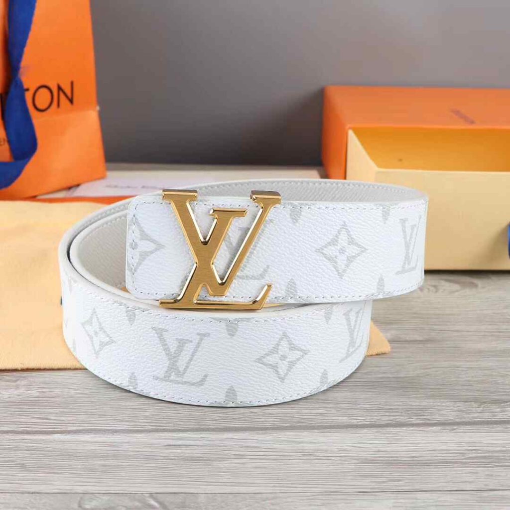 Louis Vuitton Men’s Belts - LV Monogram Eclipse Santur Reps 8L 62 LV Monogram Eclipse Santur