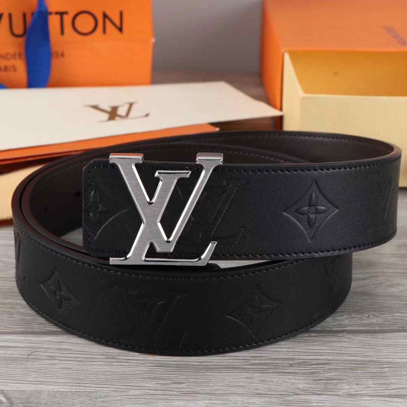 Louis Vuitton Men’s Belts - LV Monogram Eclipse Santur Reps 8L 12 LV Monogram Eclipse Santur