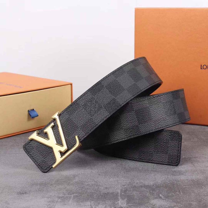 Louis Vuitton Men’s Belts - LV Buckle - Monogram Leather Reps 9L 13 Louis Vuitton Belts