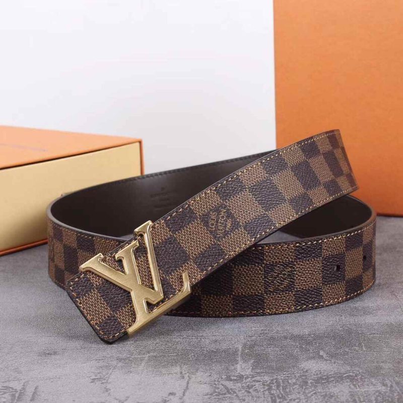Louis Vuitton Men’s Belts - LV Buckle - Monogram Leather Reps 9L 15 Louis Vuitton Belts
