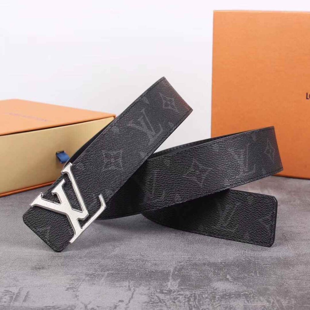 Louis Vuitton Men’s Belts - LV Buckle - Monogram Leather Reps 9L 57 Louis Vuitton Belts