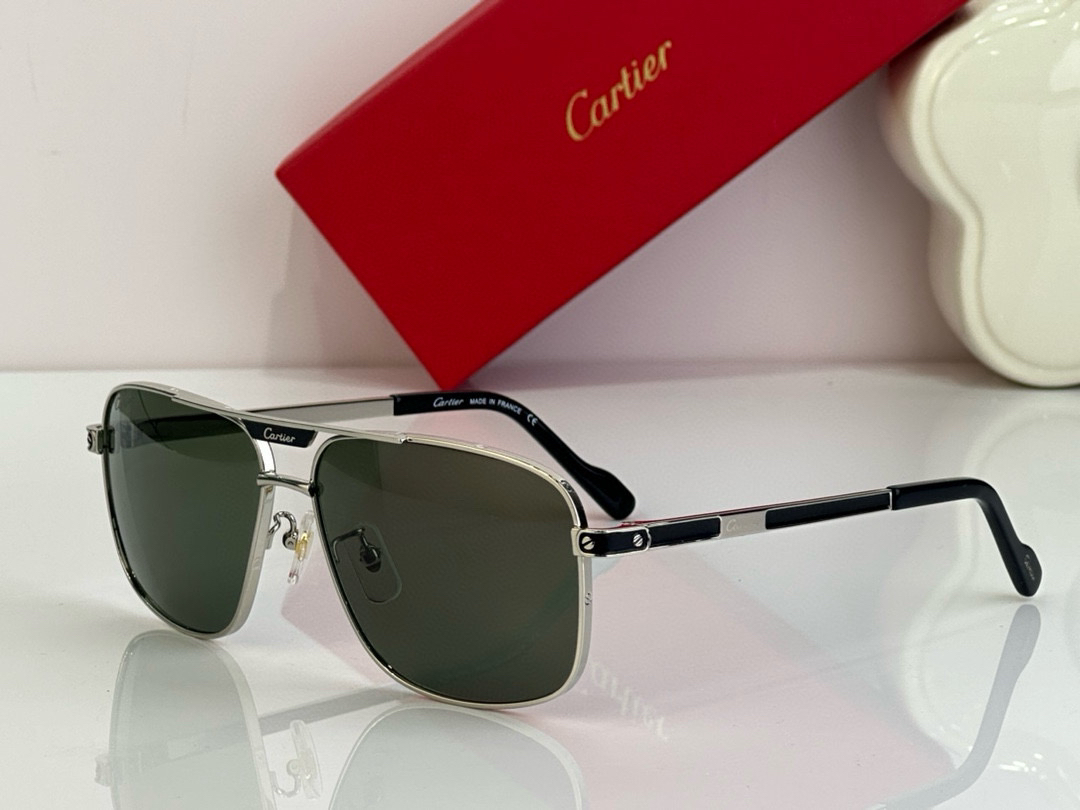 Cartier Replica Sunglasses - Blue Brown Grey Shades C12 2 Replica Cartier Glasses
