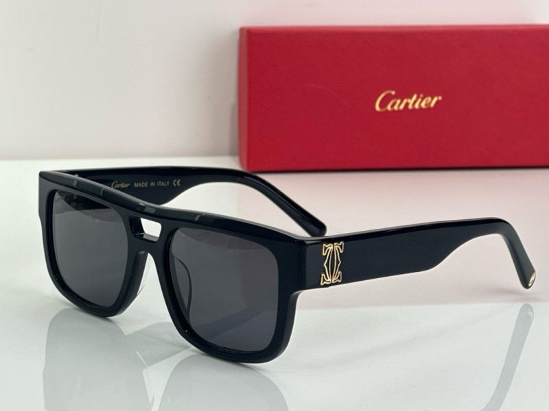 Cartier Sunglasses Reps - Black Shades C13 10 Replica Cartier Glasses