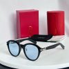 Cartier Round Frame Sunglasses Reps - Tinted Lenses C15 14 Replica Cartier Glasses