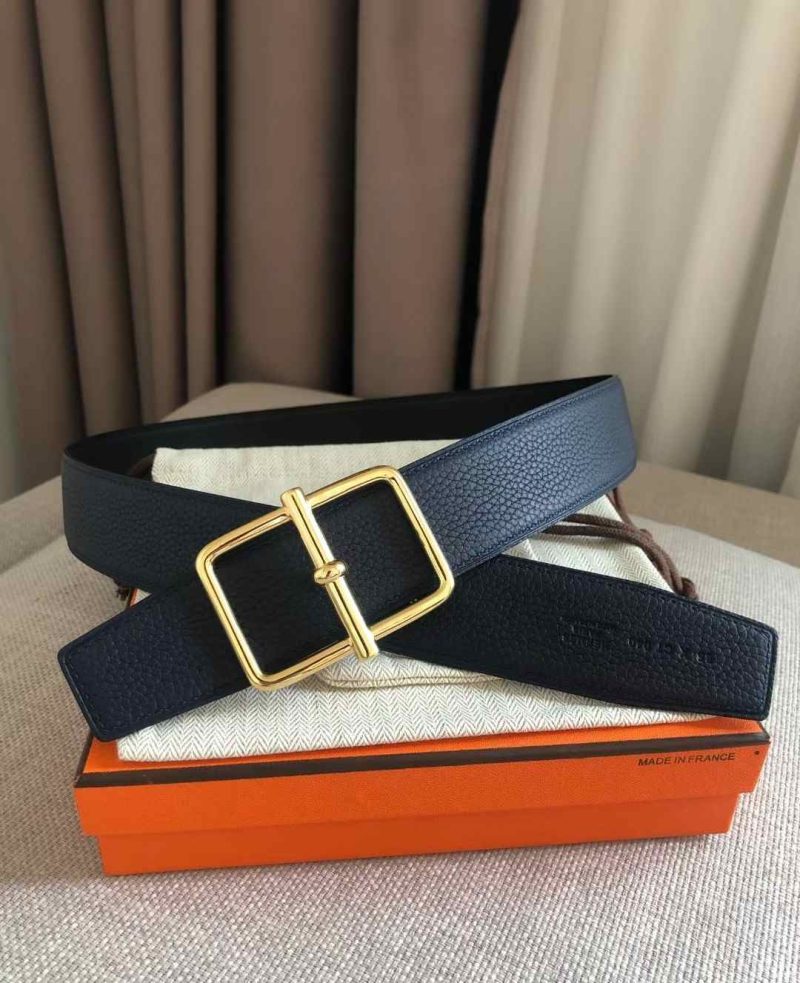 Hermes Belts for Men - Togo Leather Replica H9 7 Hermes Belts for Men