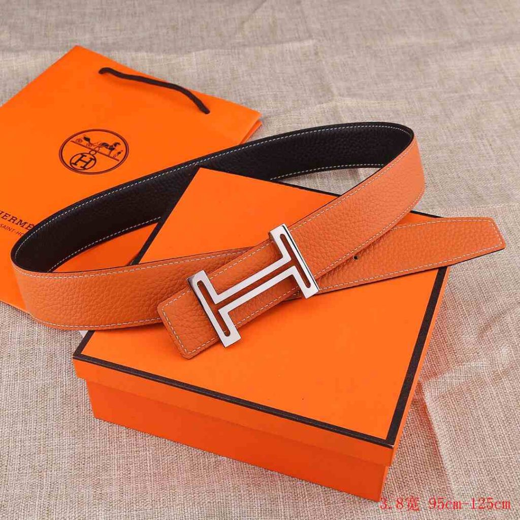 Hermes Men’s Belts Replica - Black/Tan/Beige/Blue H1 60 Hermes Men’s Belts