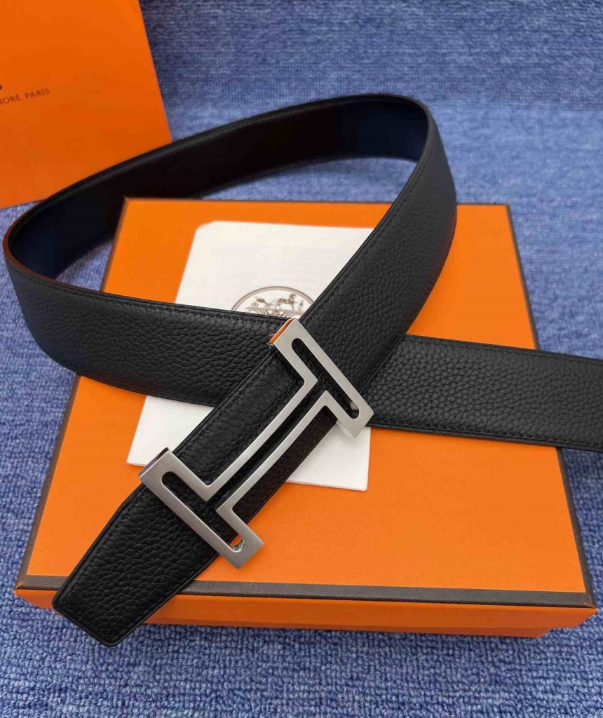 Hermes Men’s Belts Replica - Black/Tan/Beige/Blue H1 59 Hermes Men’s Belts