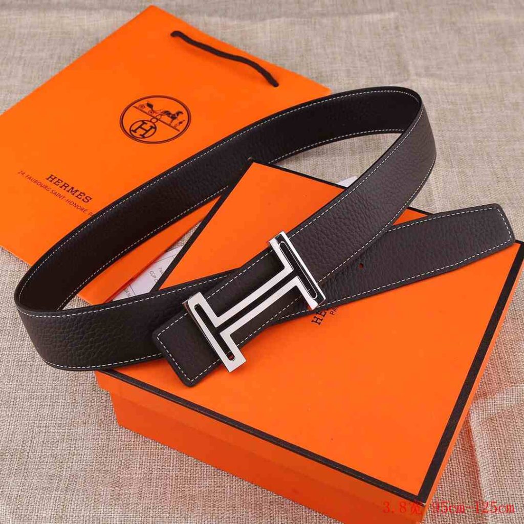 Hermes Men’s Belts Replica - Black/Tan/Beige/Blue H1 57 Hermes Men’s Belts