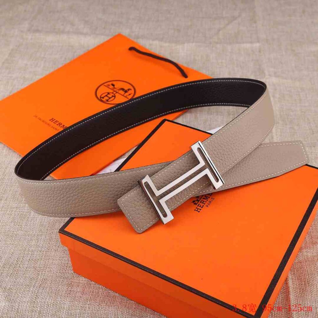 Hermes Men’s Belts Replica - Black/Tan/Beige/Blue H1 55 Hermes Men’s Belts