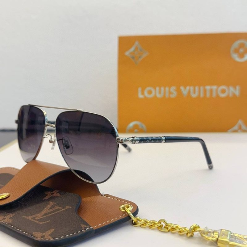 Louis vuitton replica sunglasses-brown lenses Z1246 14 lv sunglasses 10 style (2)