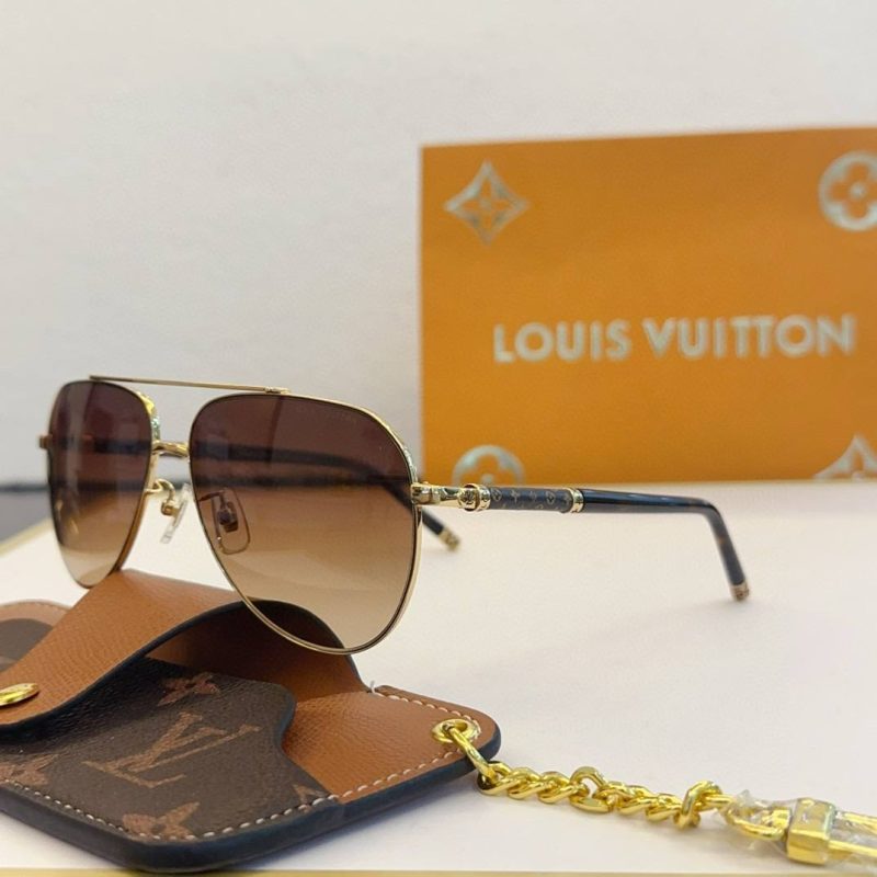 Louis vuitton replica sunglasses-brown lenses Z1246 13 lv sunglasses 10 style (3)