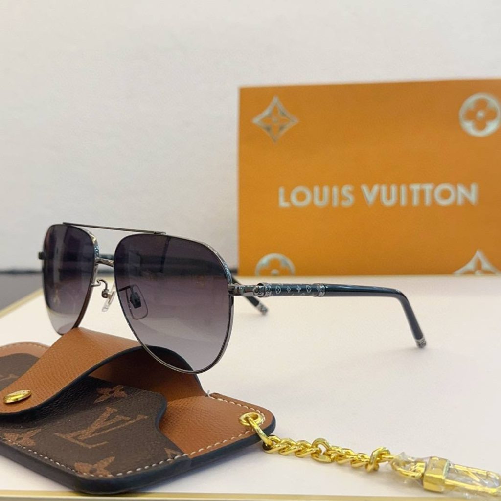 Louis vuitton replica sunglasses-brown lenses Z1246 52 lv sunglasses 10 style (4)