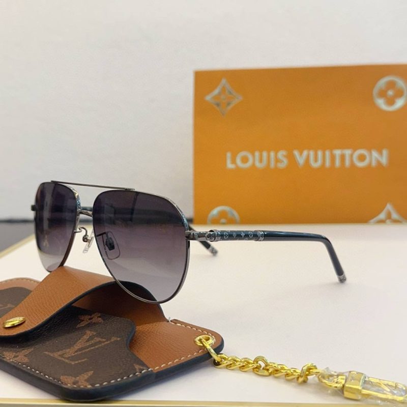Louis vuitton replica sunglasses-brown lenses Z1246 12 lv sunglasses 10 style (4)