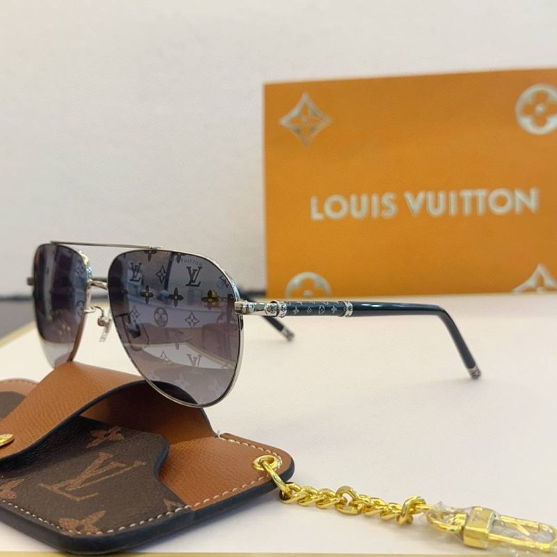 Louis vuitton replica sunglasses-brown lenses Z1246 10 lv sunglasses 10 style (6)