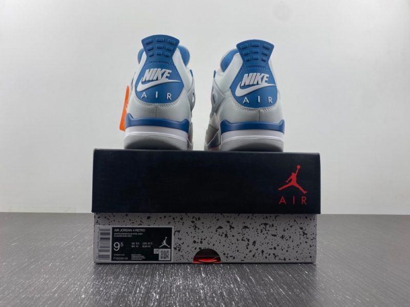 Jordan 4 Retro Military Blue (2024) reps 12 jordan 4 military blue 7