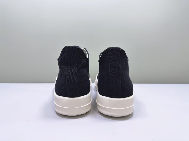 Rick Owens rep sneaker-BLACK CANVAS 15 RICK OWENS SNEAKERS (3)