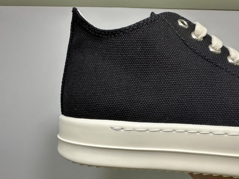 Rick Owens rep sneaker-BLACK CANVAS 16 RICK OWENS SNEAKERS (6)